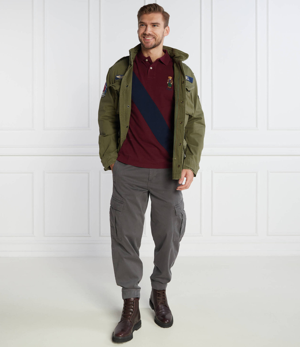 Поло POLO RALPH LAUREN - бордовый(710878637)