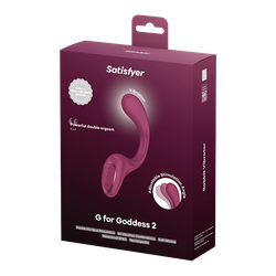 Вибратор для стимуляции зоны G Satisfyer G for Goddess 2, красный