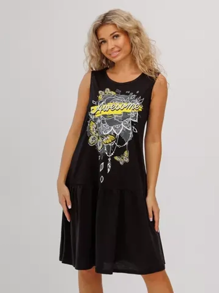 Сарафан летний больших размеров пляжный домашний