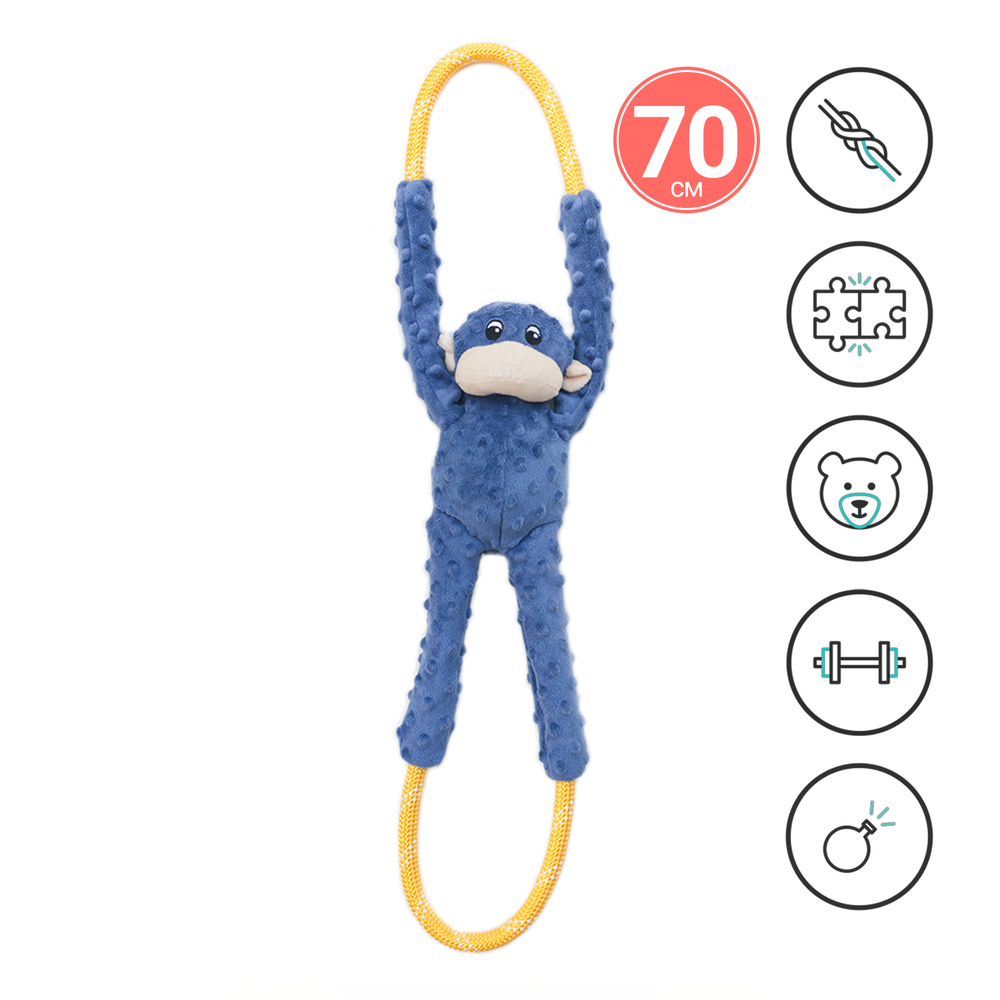 Игрушка-перетяжка RopeTugz Обезьянка ZippyPaws