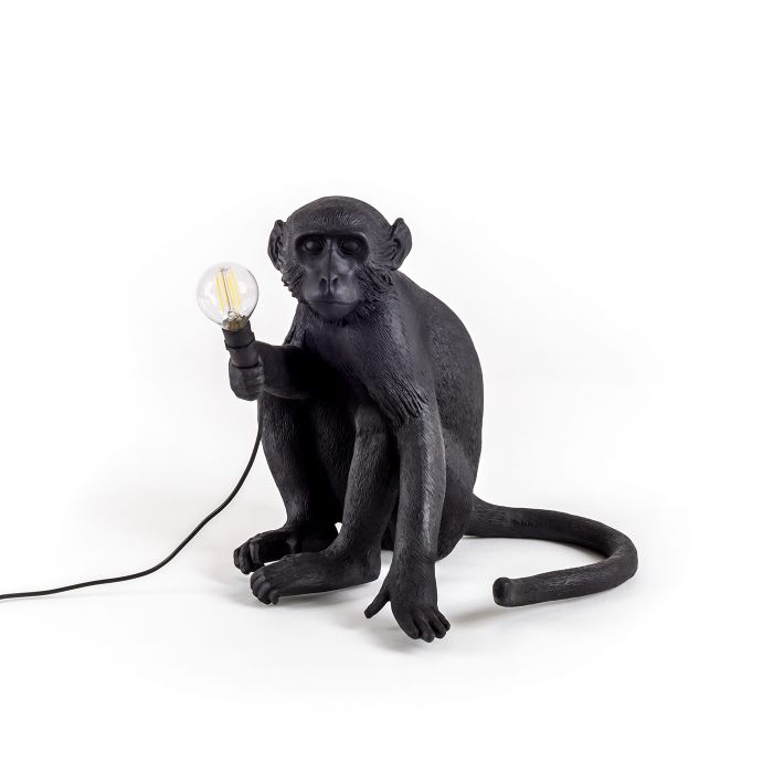 Настольная лампа Seletti Monkey Lamp Sitting 14922