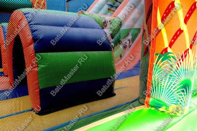 Коммерческий надувной батут "Мир сафари"