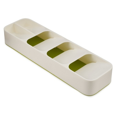 Органайзер для столовых приборов drawerstore компактный белый