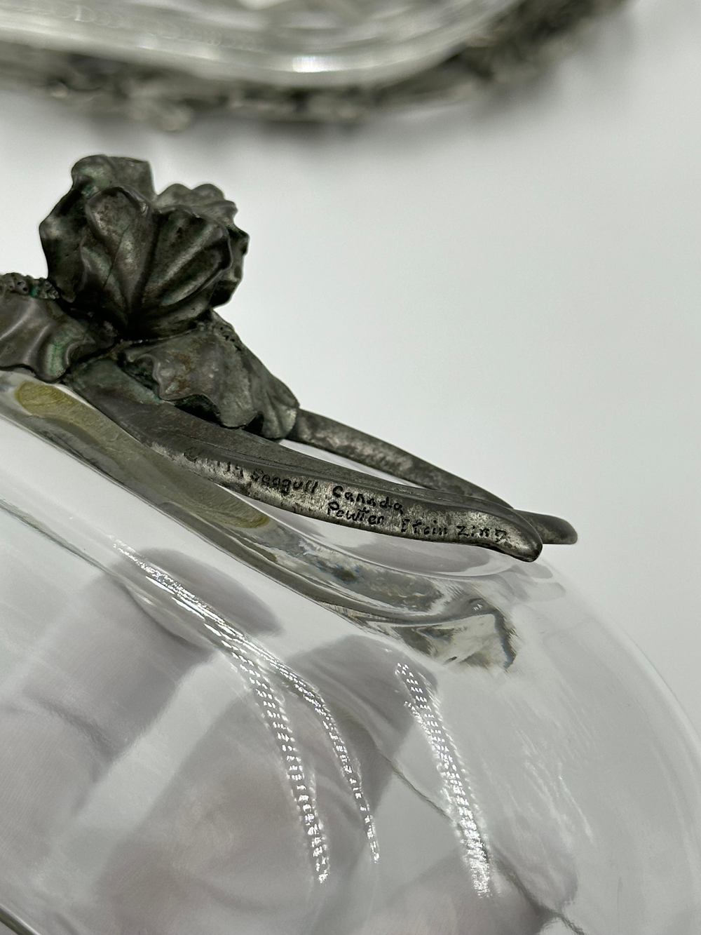 Маслёнка Seagull Pewter