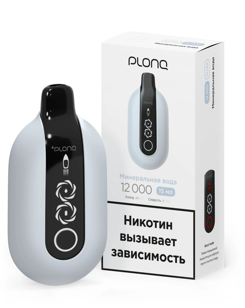 Купить Одноразовый Pod Plonq Plonq ULTRA 12000 - Минеральная Вода (12000 затяжек)
