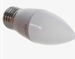 Лампа диодная Космос свеча 7,5W белый свет Е27 4500К