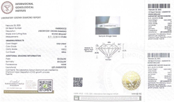 Лабораторно-выращенный бриллиант Кр-57 5.11-5.13 мм D/VVS2 0.52 ct