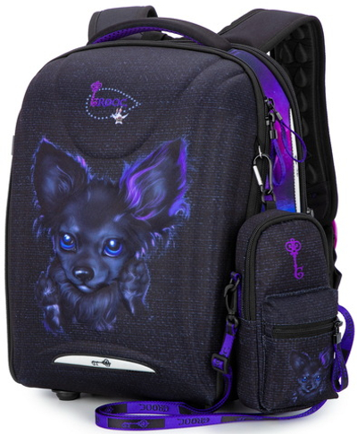 Ранец GROOC 7mini-033 + пенал + мешок + сумка-пенал