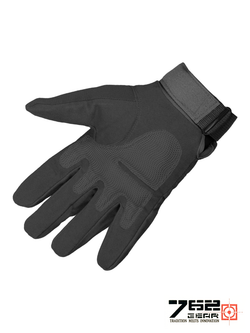 Перчатки полнопалые с костяшками Oakley (Tactica 7.62 Gear) Factory Pilot Gloves (OK-324). Чёрный