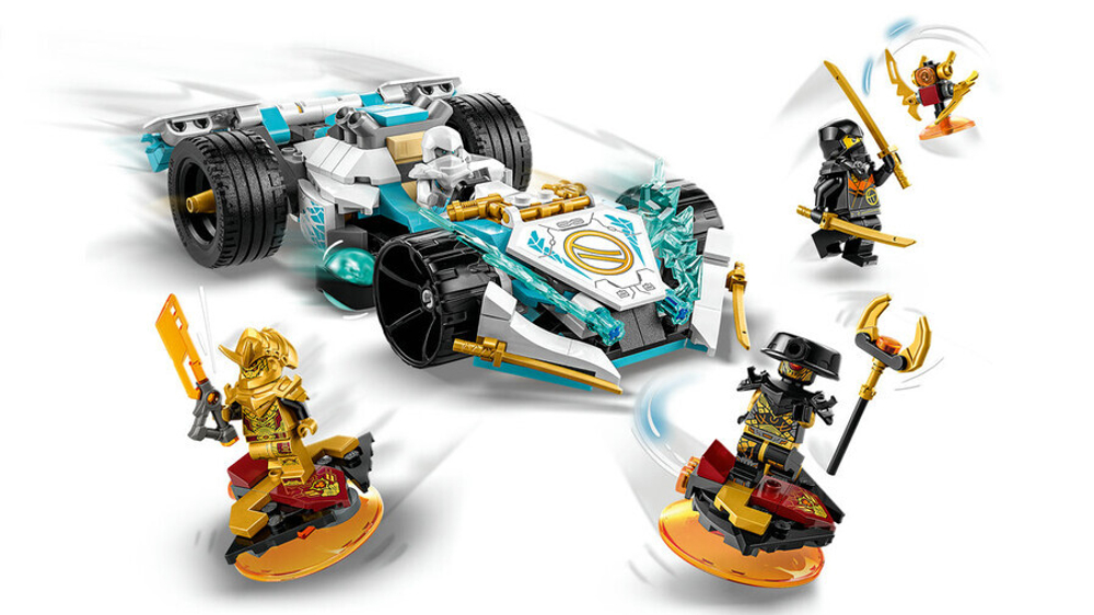 Конструктор LEGO Ninjago 71791 Сила дракона Зейна: Гоночный автомобиль Кружитцу