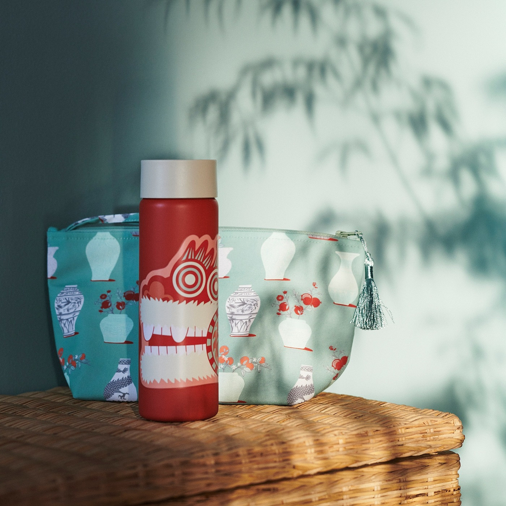 Сумка для аксессуаров IKEA FOSSTA (ФЁССТА), Зеленый, 29х9х15 см