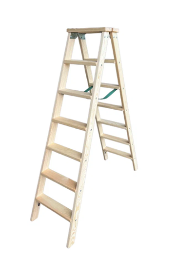 Стремянка деревянная Балчуг 2х7 wide