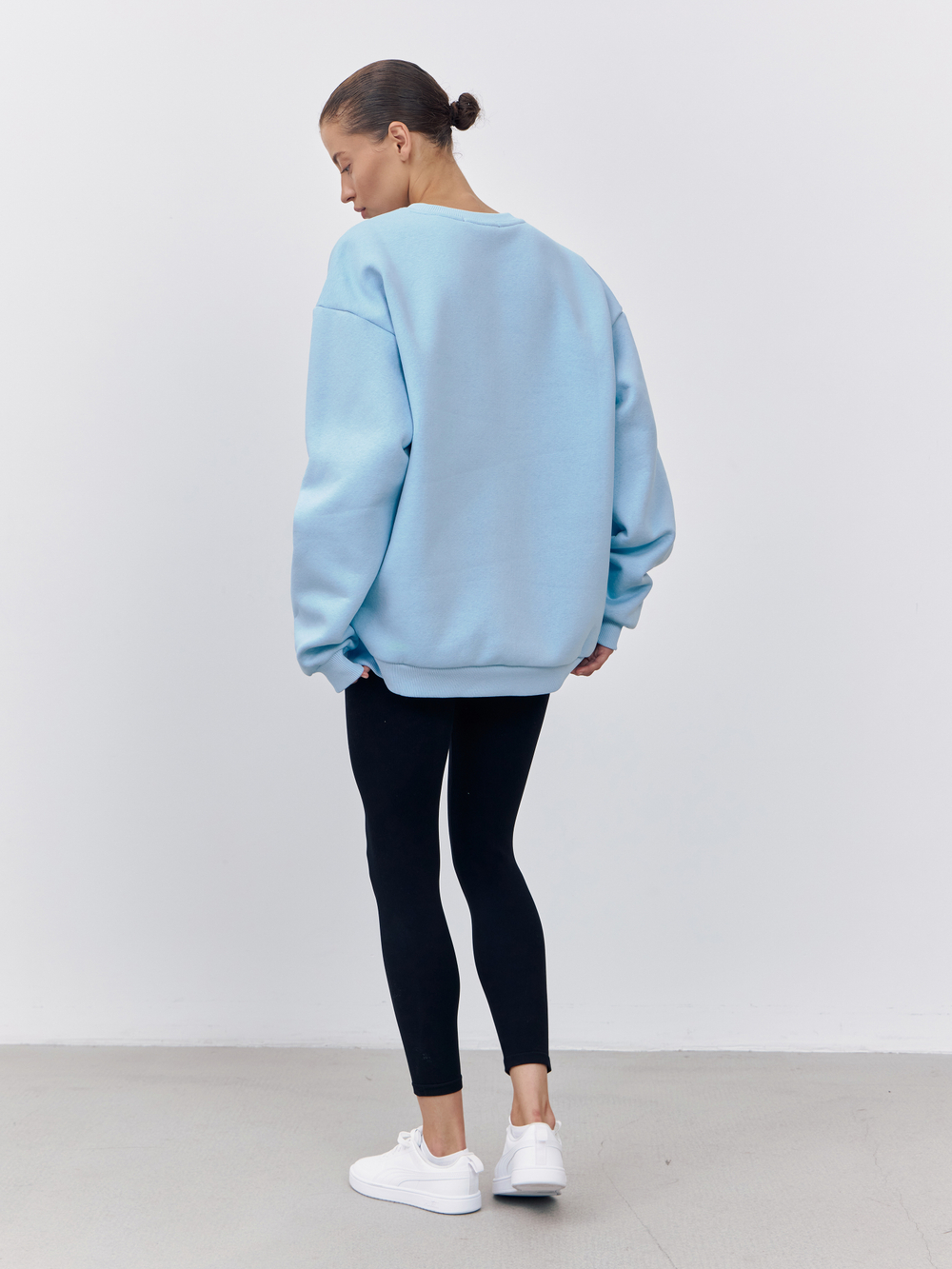 Свитшот (с начесом) Голубой