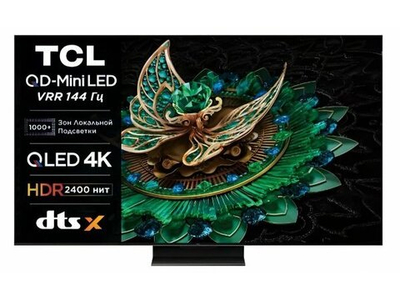 QD-Mini LED телевизор TCL 55C765 4K Ultra HD