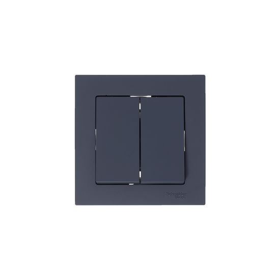 Выключатель 2-кл. СП AtlasDesign 10А IP20 (сх. 5) 10AX механизм грифель SE ATN000751