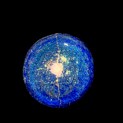 Бусина шар большая лазурит асс.