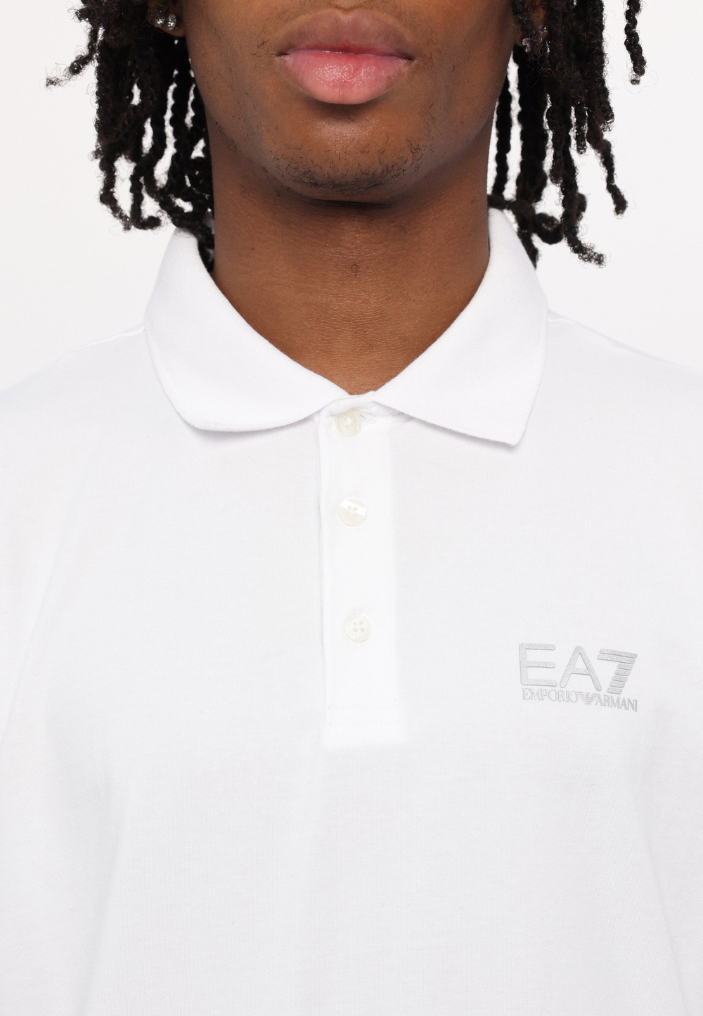 EA7 Emporio Armani Футболка-поло - Белый