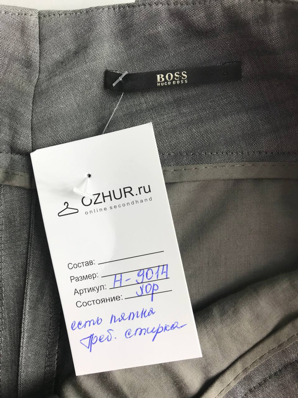 Брюки Hugo Boss офисные, маркировка 34, визуально на 40 размер