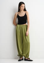 Брюки Аладдины салатовый