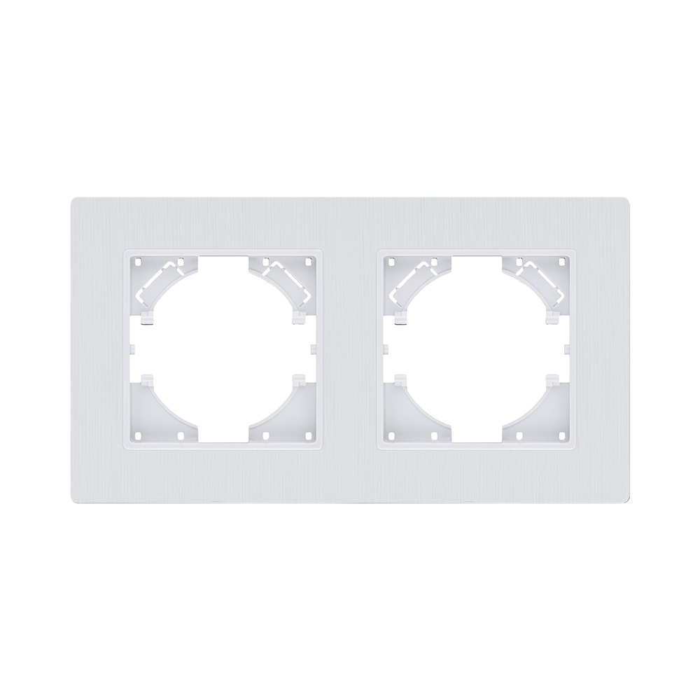 Рамка 2-постовая, белый Kollinger Eleganz Plex EP2WH