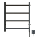 Полотенцесушитель MIXLINE VEGA  60х50 (таймер, 201 Вт, 4 перекладины) электрический ГРАФИТ