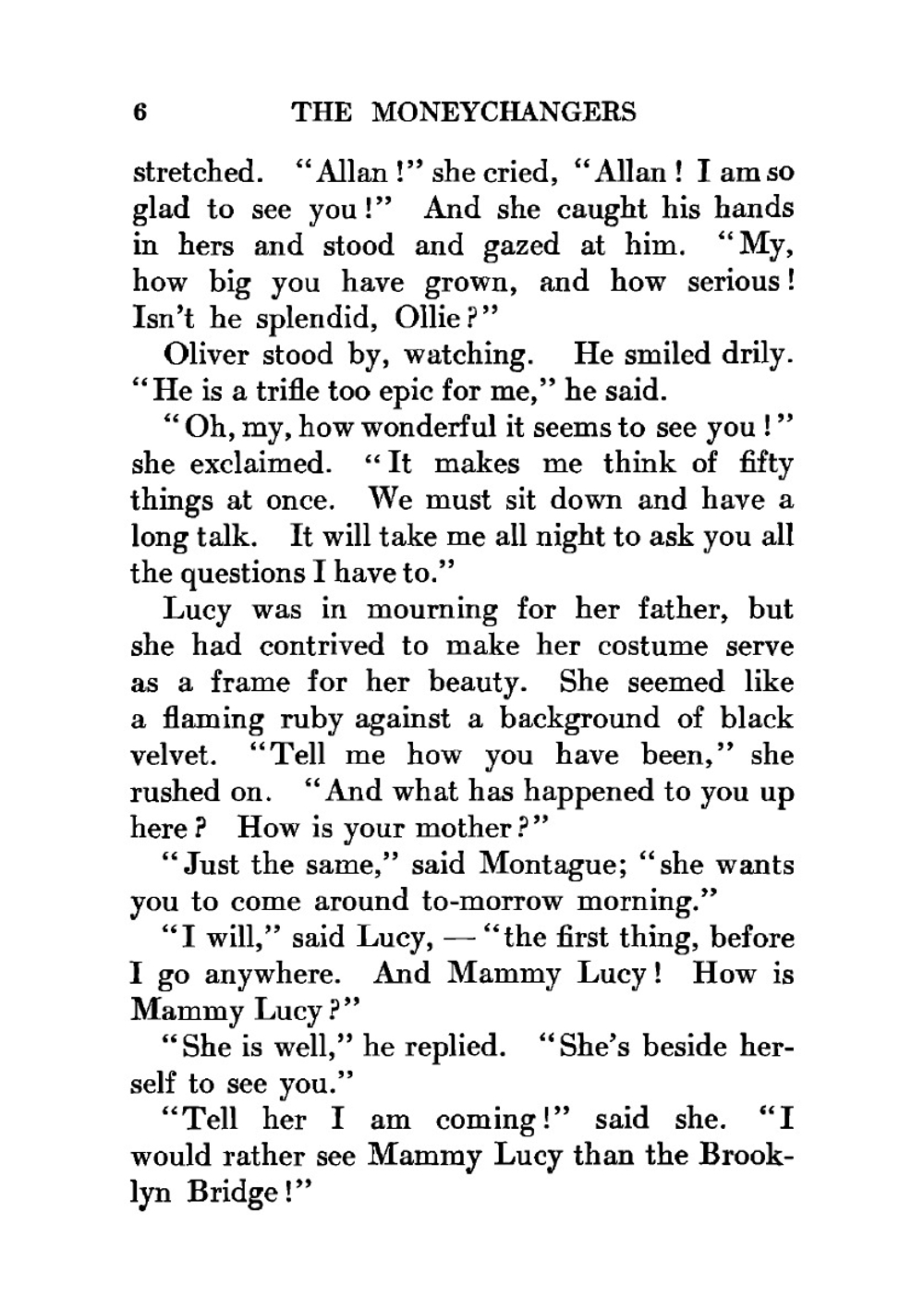 The Moneychangers | U. Sinclair