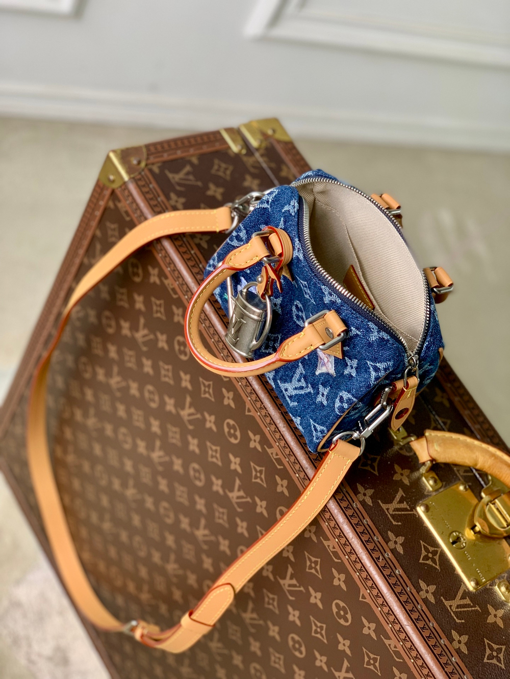 Louis Vuitton Speedy 18 Bandouliere