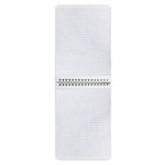 Блокнот А5 (146х205 мм), 60 л., гребень, перфорация на отрыв, лакированный, BRAUBERG, Зеленый, 111272