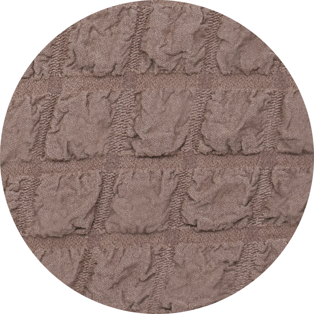 Чехол на кресло с оборкой Стандарт, цвет Кофе с молоком