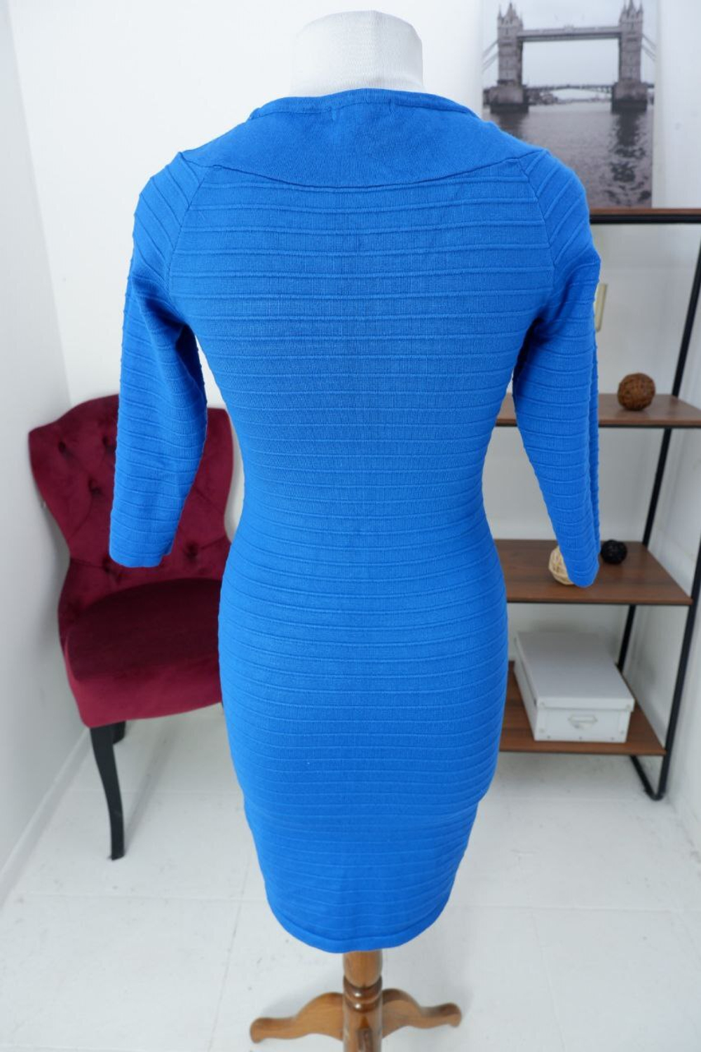 Платье Incity с вискозой трикотажное 44 размер