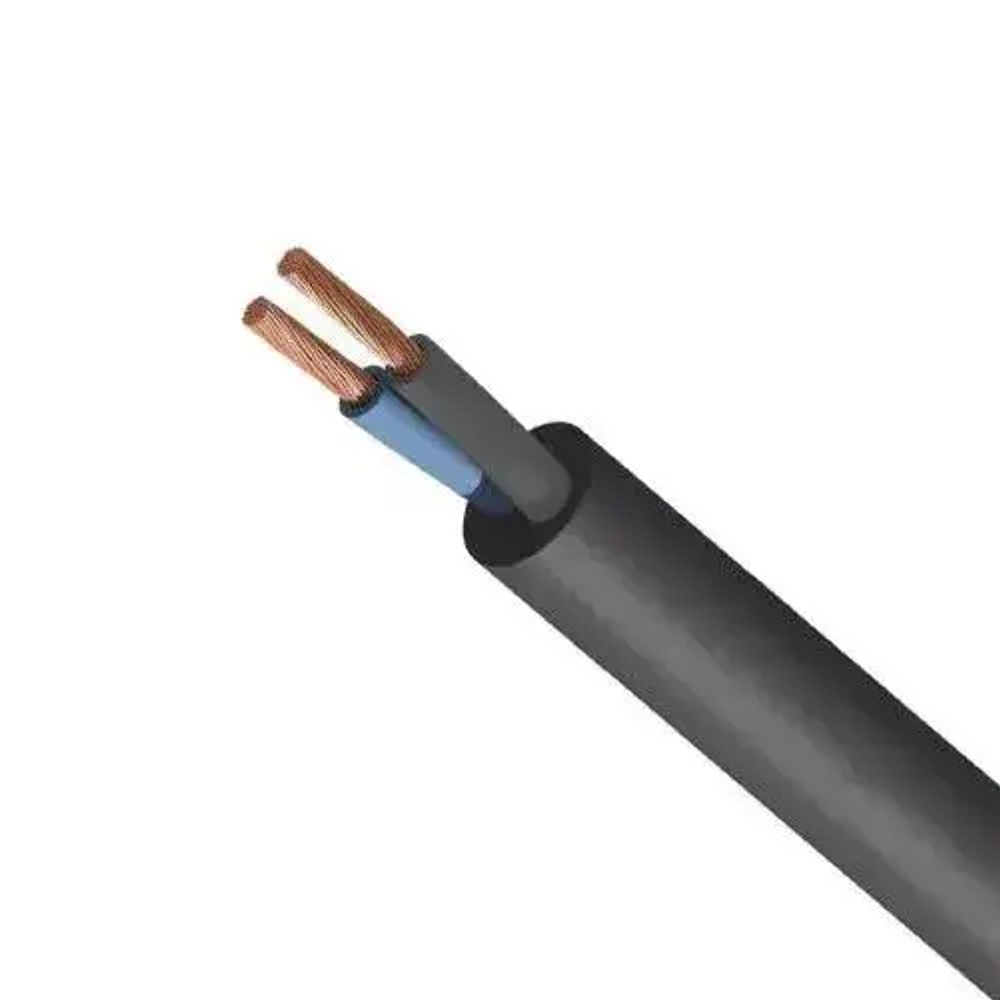 Кабель КГ тп - ХЛ морозостойкий 2х1,5 мм2 220/380, черный, 25 м