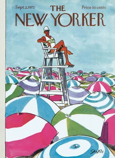 Журнал The New Yorker 02-09-1972, обложка