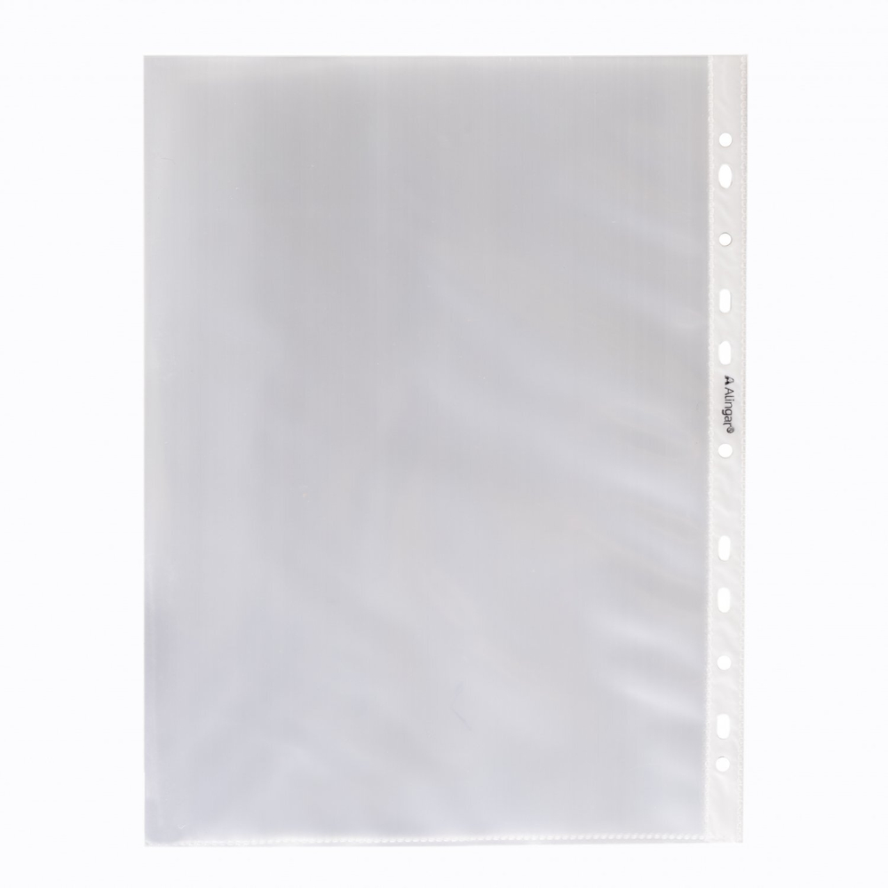 Файлы А4 + ( 20 мкм ) 100 файлов , с перфорацией , глянцевые ,папка вкладыш для документов .