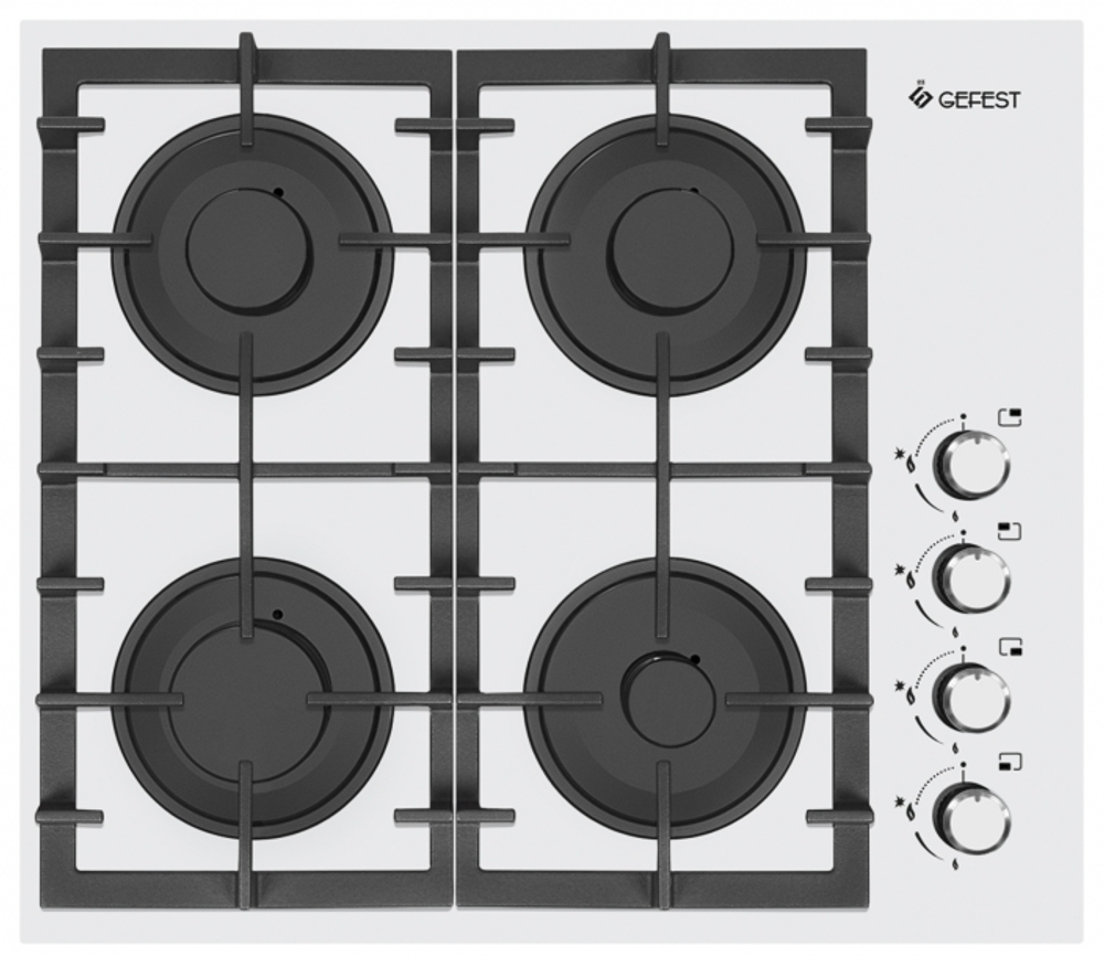 Поверхность варочная  Гефест СГ СВН 2230 К12 (бел.)