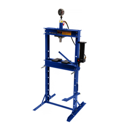 Пресс гидравлический 12 тонн, напольный, с педалью, цвет синий RAL 5005 ROSSVIK