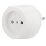 Тройник электрический «Шар» 6А б/з белый 220 В REXANT