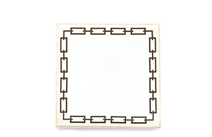 Блюдо квадратное Ricard Ginori Catene Ebano (30 см)