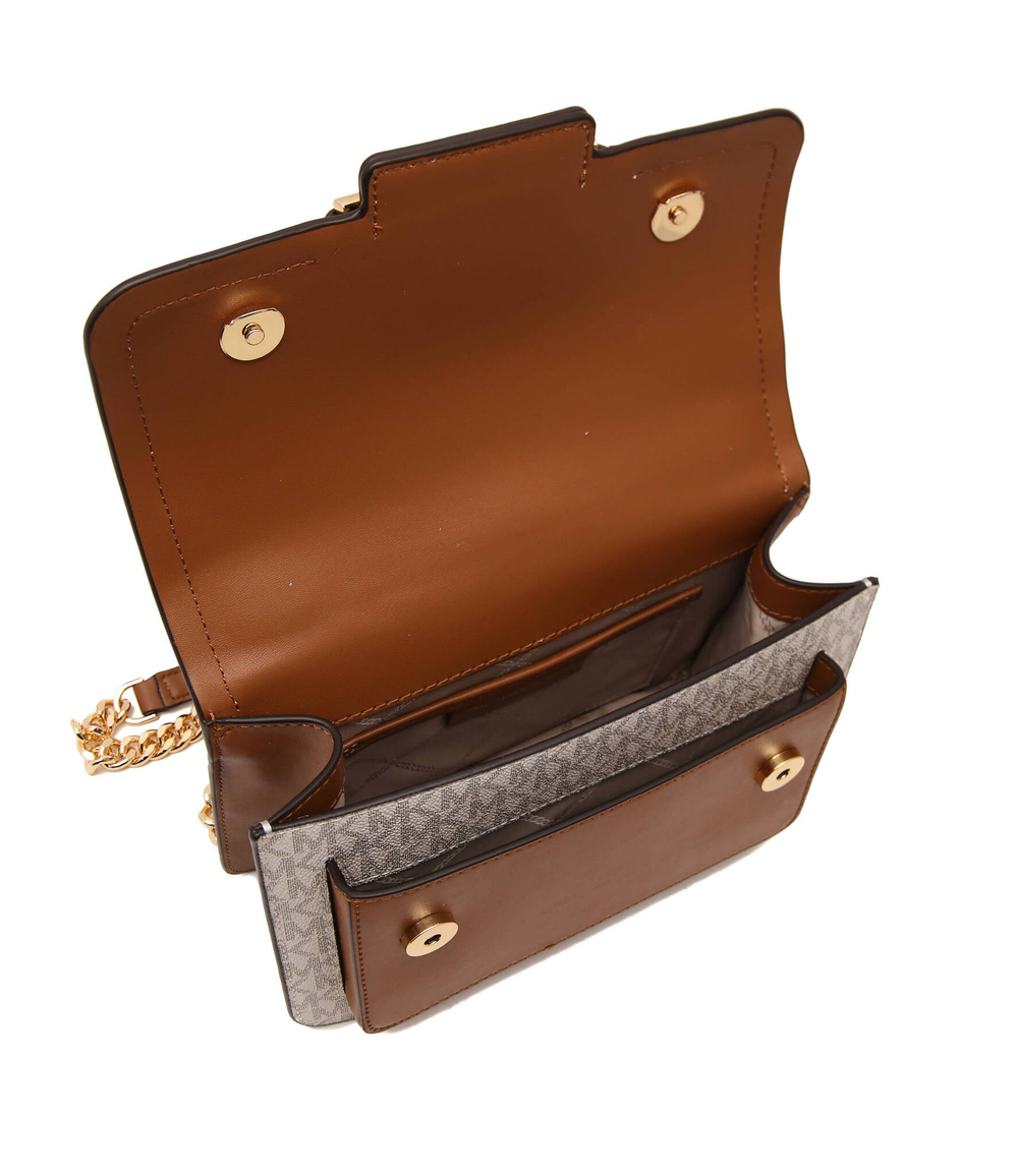 сумка-мессенджер heather Michael Kors - кремовый(30S2G7HL3B)