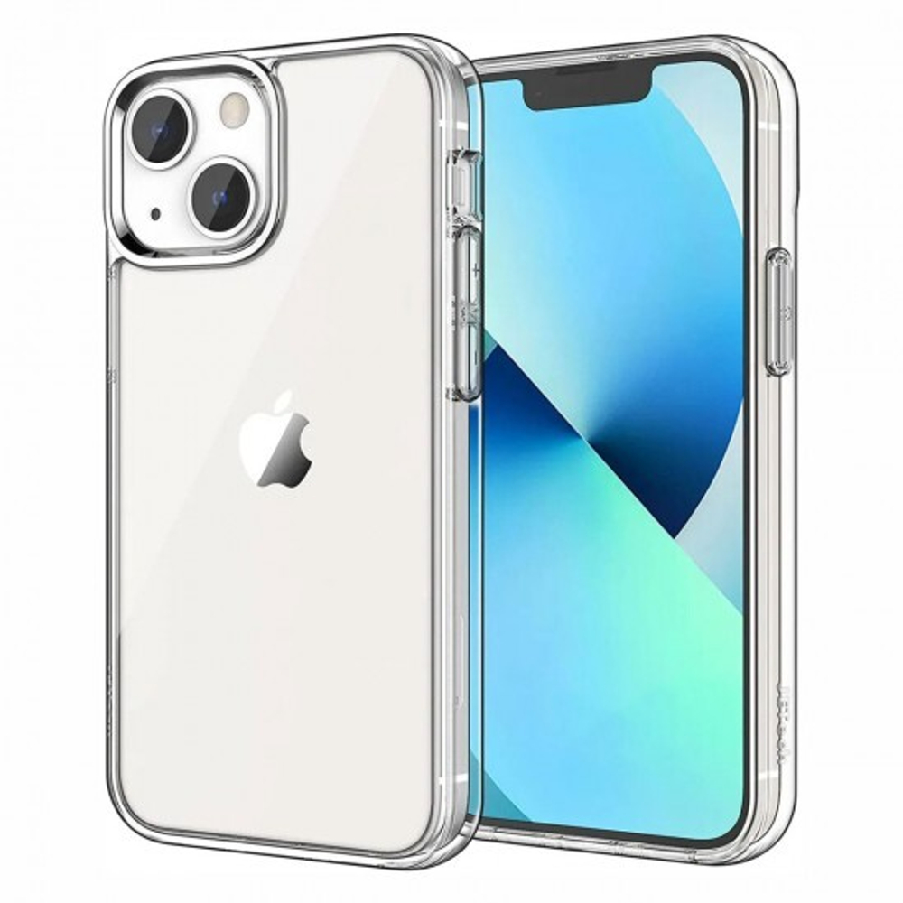 Силиконовый чехол для iPhone 13 Mini, 1 мм, 008291-1 Прозрачный