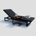 Шезлонг Ideal Patio ЛЕТТО антрацит - каркас карбон