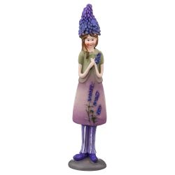 ФИГУРКА "ЛАВАНДОВАЯ ФЕЯ" 3,5*3*13 СМ. (КОР=144ШТ.)