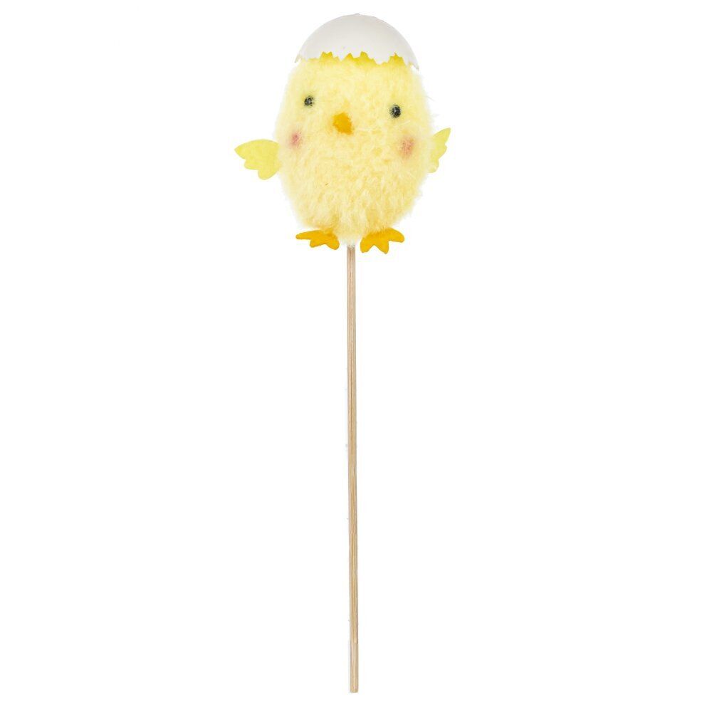 GAEM Изделие декоративное (вставка) "Цыпленок" (блок 12 шт) (7*6*8), L7 W6 H25 см, 3в.