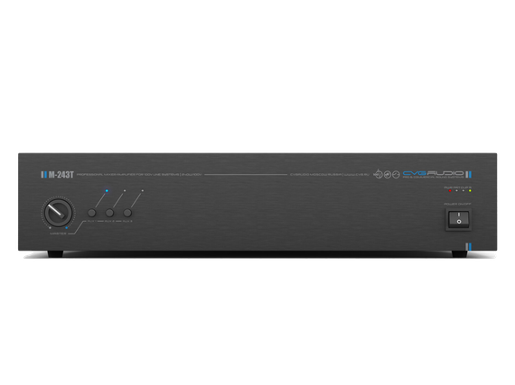 CVGAUDIO M-243T профессиональный микшер-усилитель, мощность 240W/100V