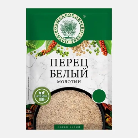 Приправа Волшебное дерево Перец белый молотый 20г