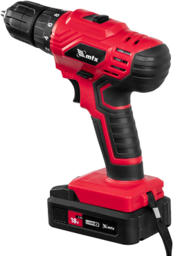 Дрель-шуруповерт аккумуляторная MTX MCDL-18-02 Li-Ion, 18 В, 2 акк. 26185
