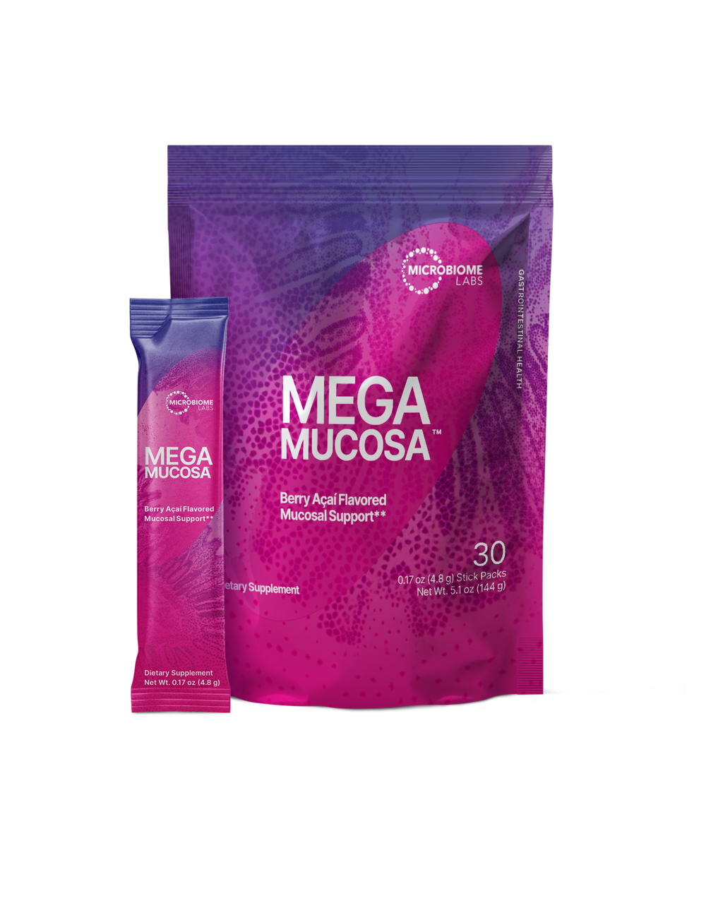 MicrobiomeLabs - MegaMucosa Stick Packs 30 packs