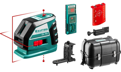 KRAFTOOL CL-70 #4, лазерный нивелир (34660-4)