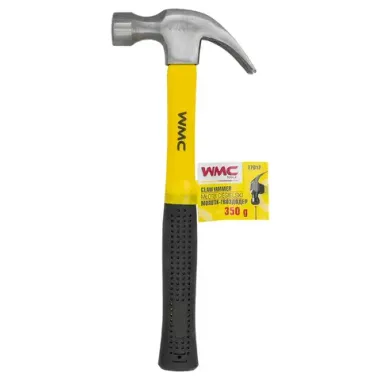 Молоток-гвоздодер 350гр WMC TOOLS WMC-T7012