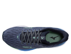Кроссовки для бега мужские Mizuno Wave Rider 28 Сине-Зеленые