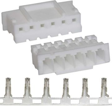 Разъём HB-06 2мм / KLS-XL1-2.00-06-H / MU-6F / розетка PH 6pin PH-6Y / A2001-06Y / MU-06F / PHR-06 / 51065-0600 / DS1066-06F